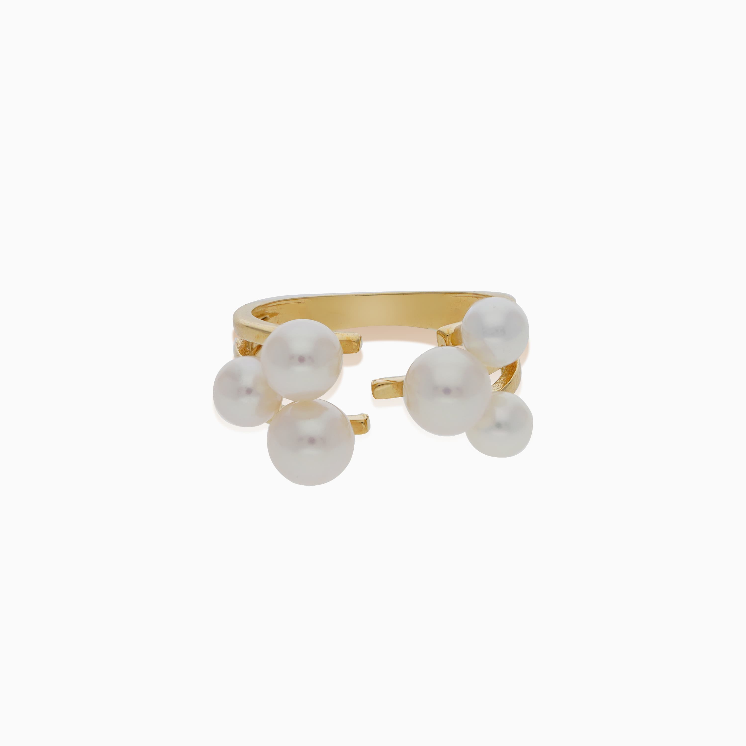 PEARL YELLOW GOLD RING